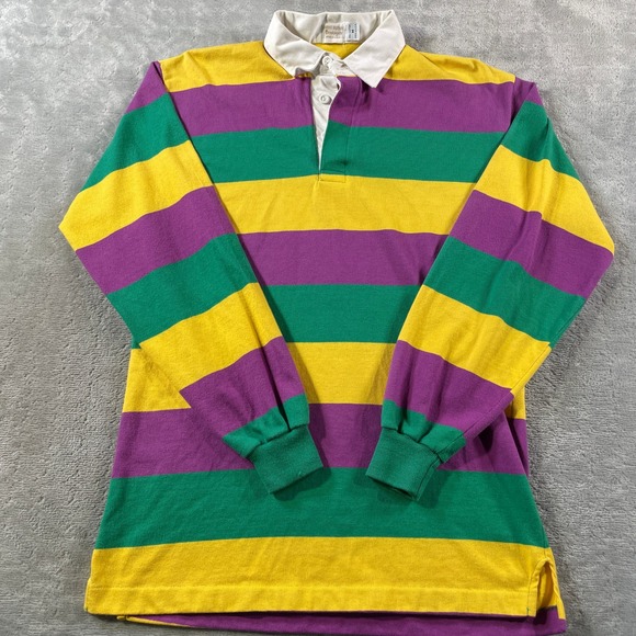 Brooks Brothers Other - Vintage Brooks Brothers Brooksgate Rugby Shirt Mens Medium Colorful Striped USA
